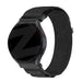 Bandz Samsung Galaxy Watch 46 mm Alpine Nylonarmband (schwarz)