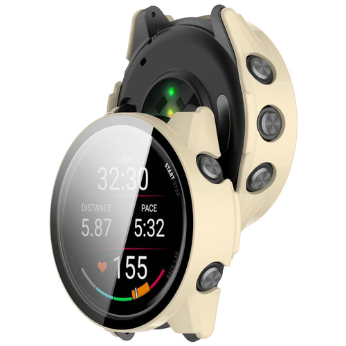 Garmin Forerunner 570 - 42 mm Hardkoffer mit Glass (Beige)