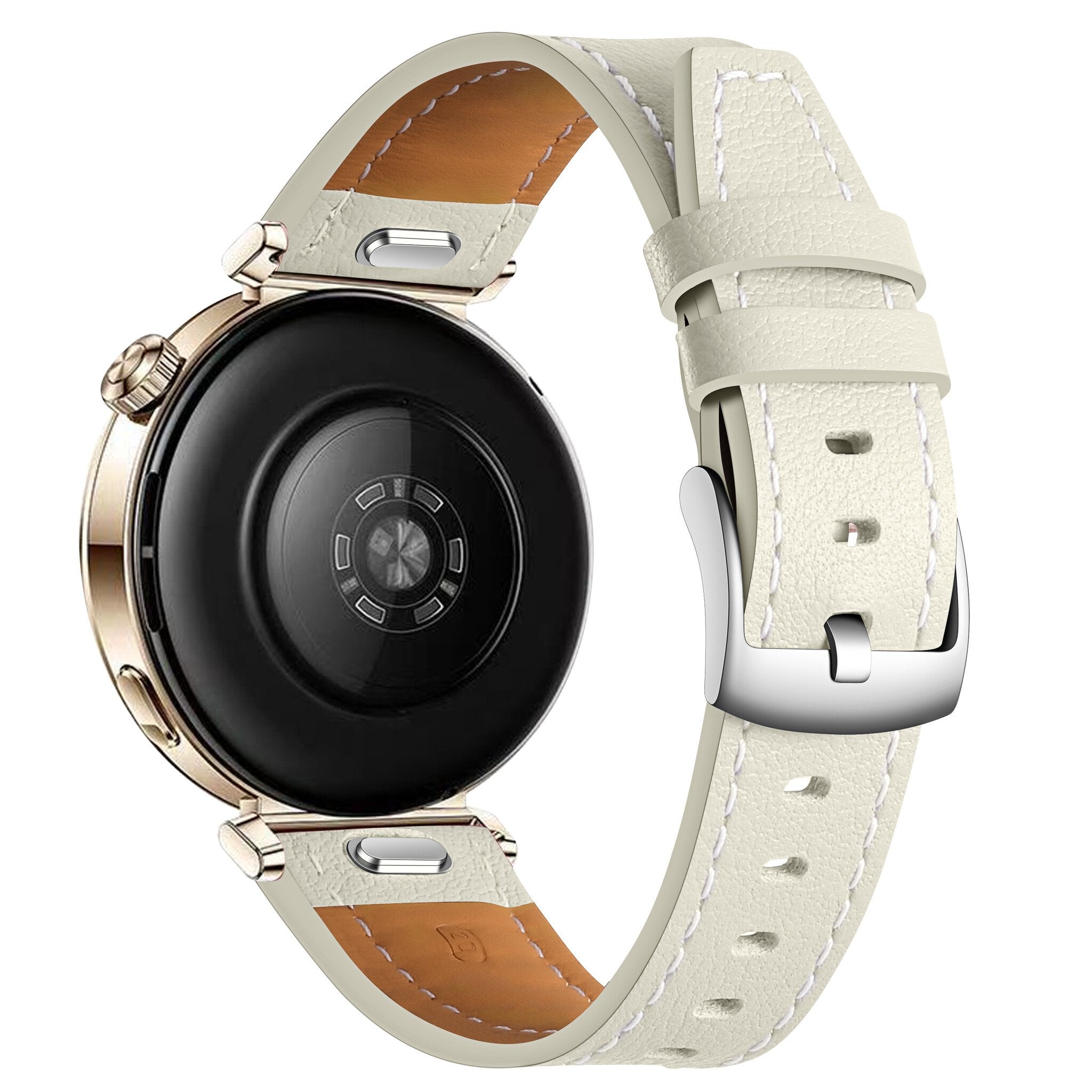 Correa cuero 'One Push' Huawei Watch GT 5 - 41mm (beige)