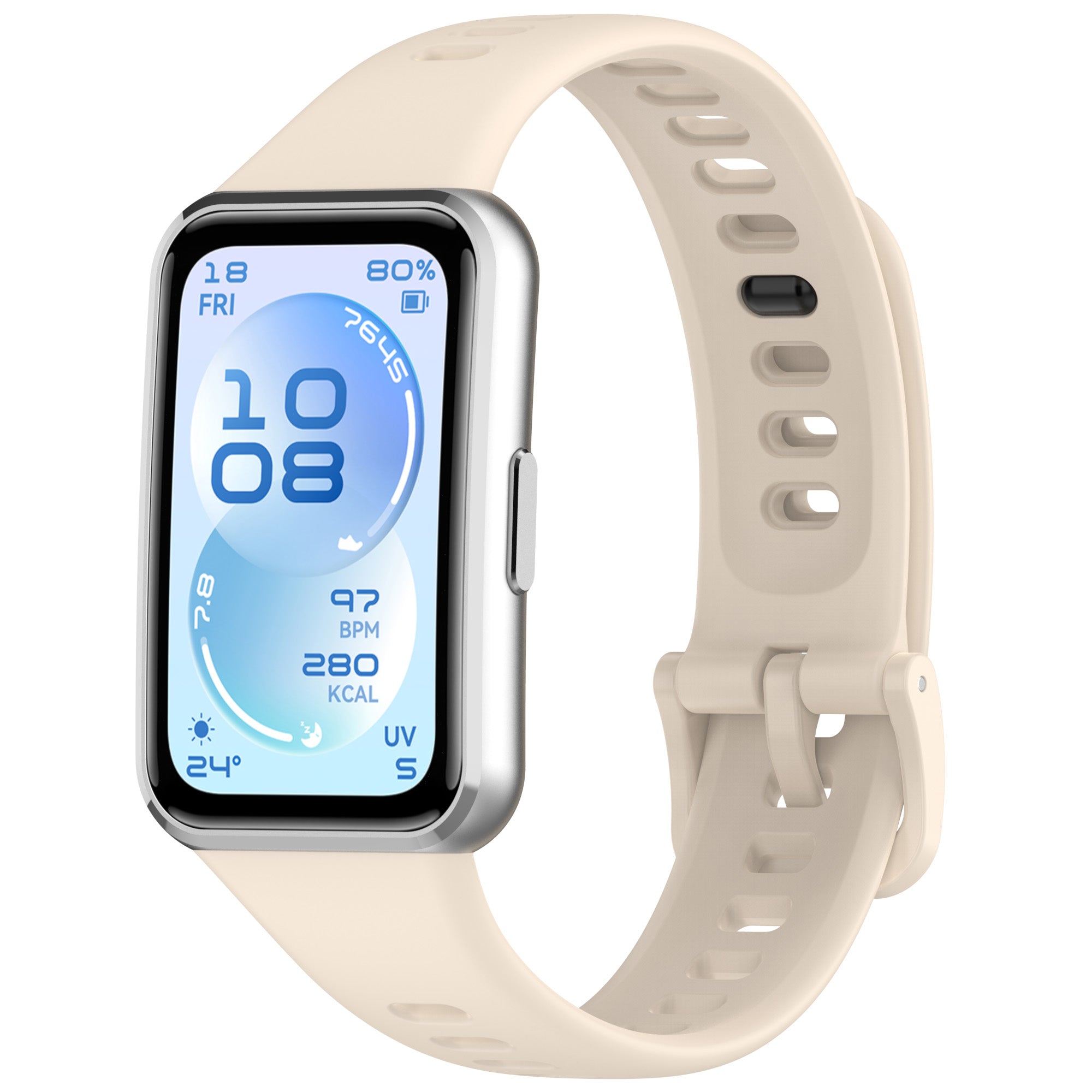 Huawei Band 11 siliconen bandje (beige)
