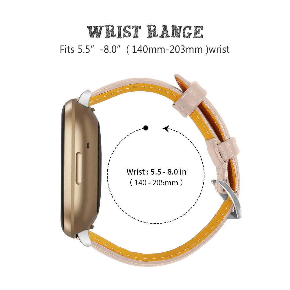 Slim Leather Strap, beige