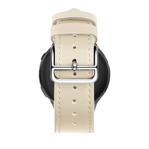 Bandz Correa cuero 'Deluxe' Garmin Forerunner 255s (beige)