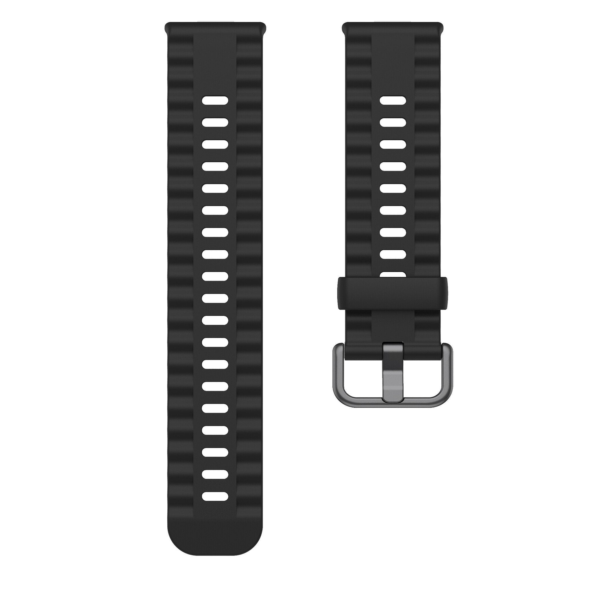 Correa silicona Classic Huawei Watch Fit 4 Pro (negro)