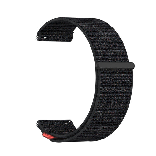 Coros Nomad nylon bandje (zwart)