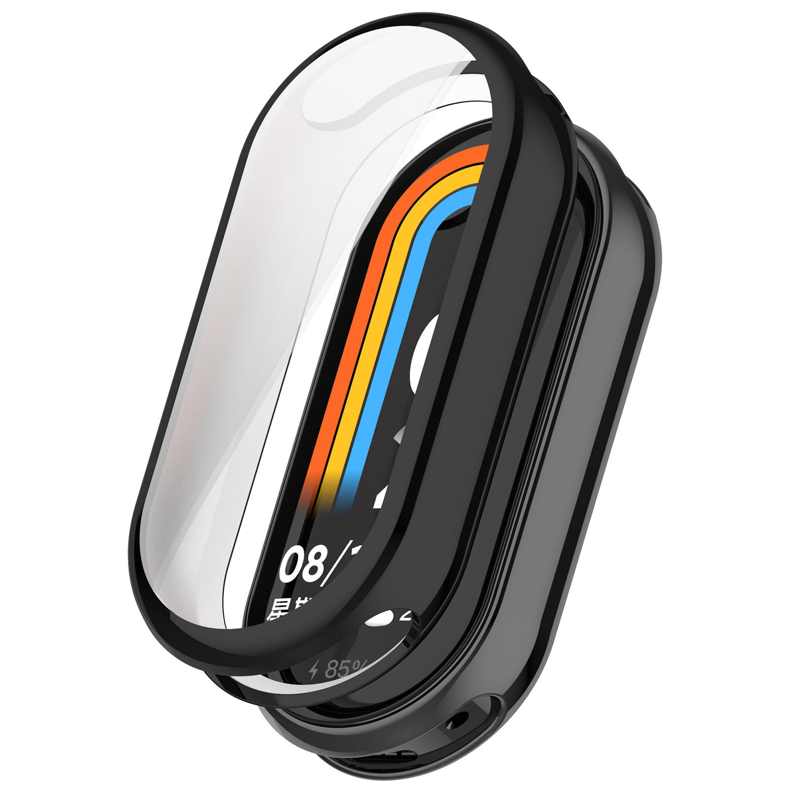 Funda TPU Xiaomi Smart Band 10 (negro)