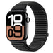 Strap-it Apple Watch Wave Nylon Strap (Black)