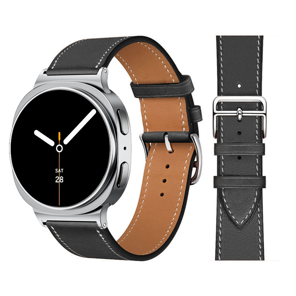 Correa cuero clasico Samsung Galaxy Watch 8 - 40mm (negro)