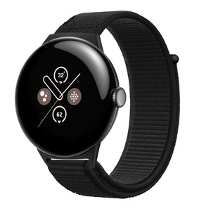 Google Pixel Watch 4 - 45mm Nylon Strap (Black)