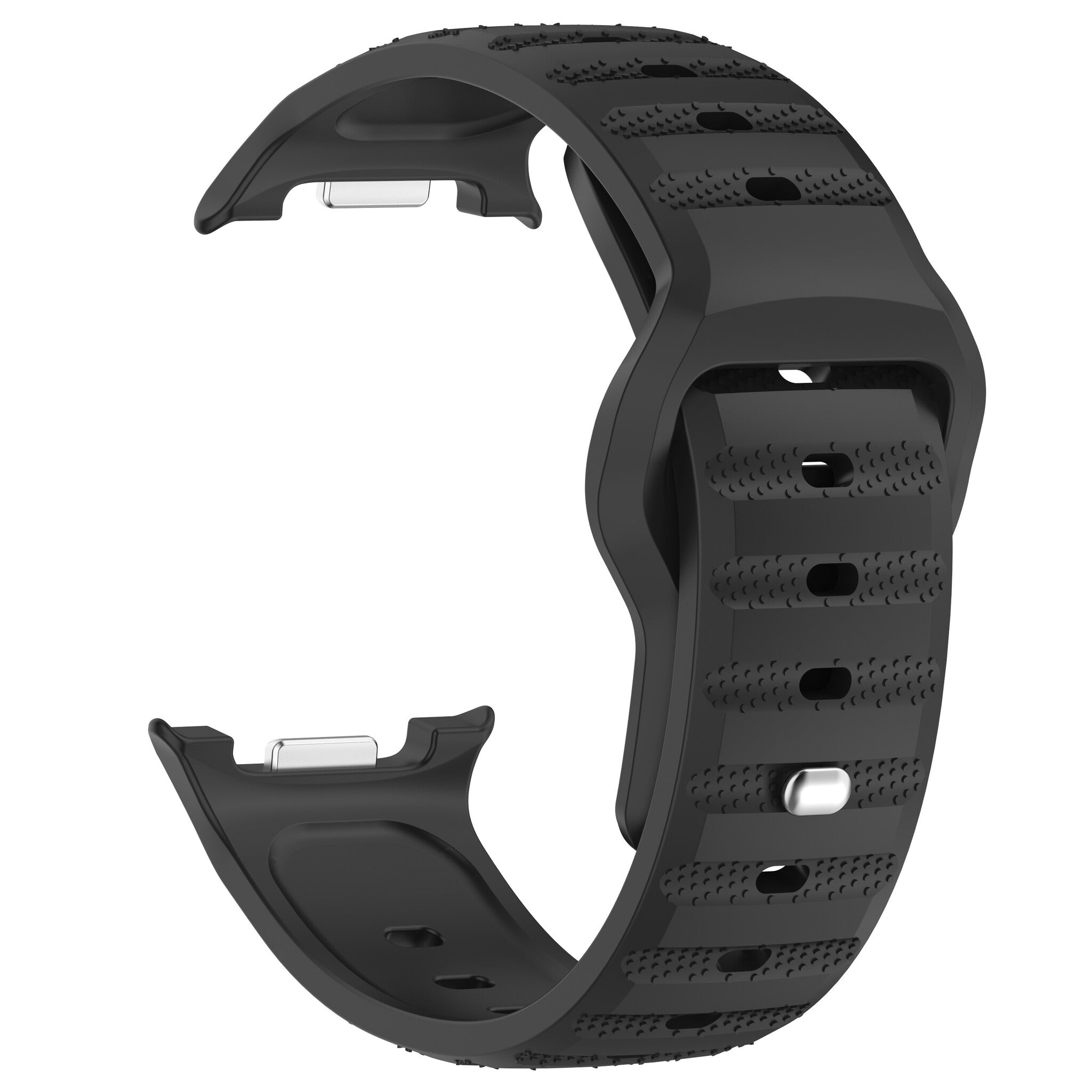 Samsung Galaxy Watch 8 - 44mm Outdoor Silicone Strap (Black)