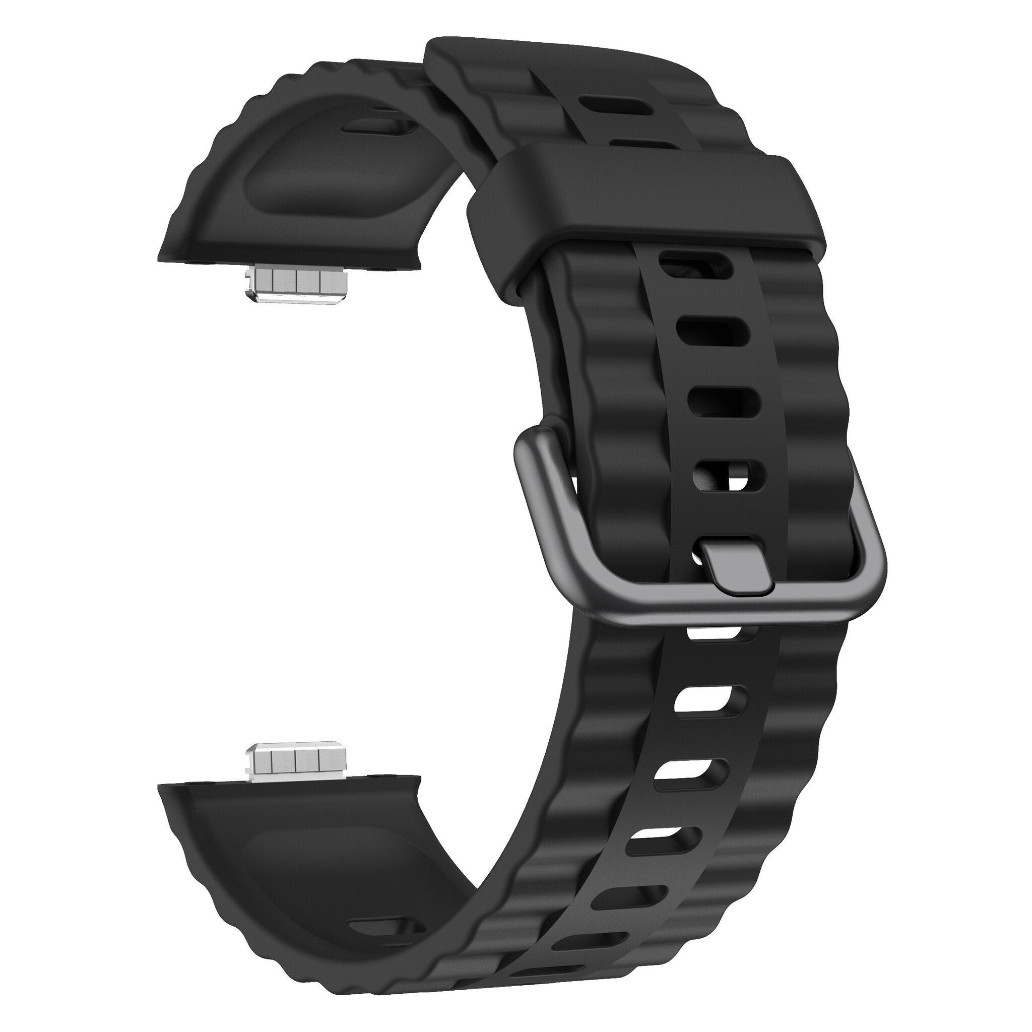 Correa silicona Classic Huawei Watch Fit 4 Pro (negro)