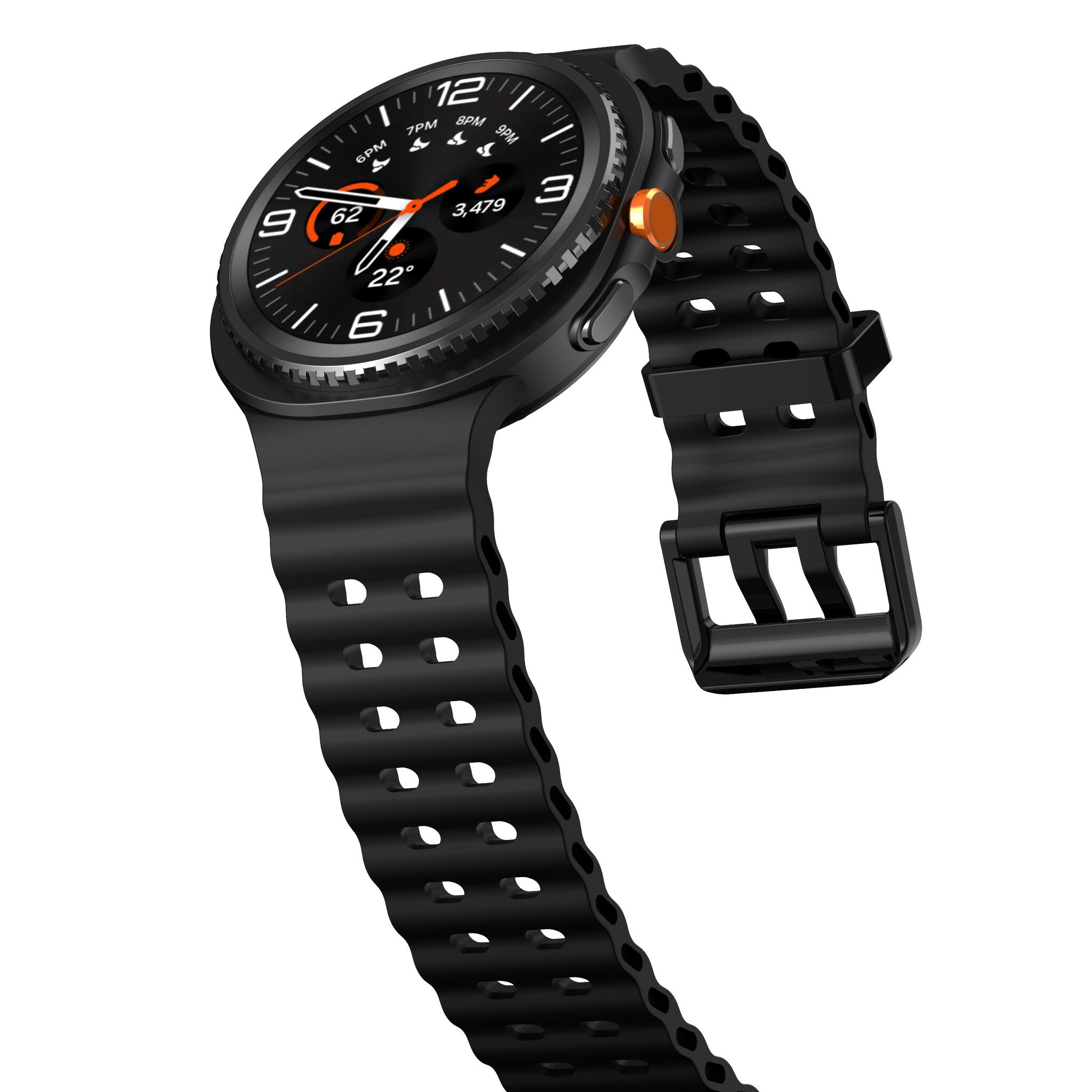 Correa Ocean Samsung Galaxy Watch 8 - 44mm (negro)