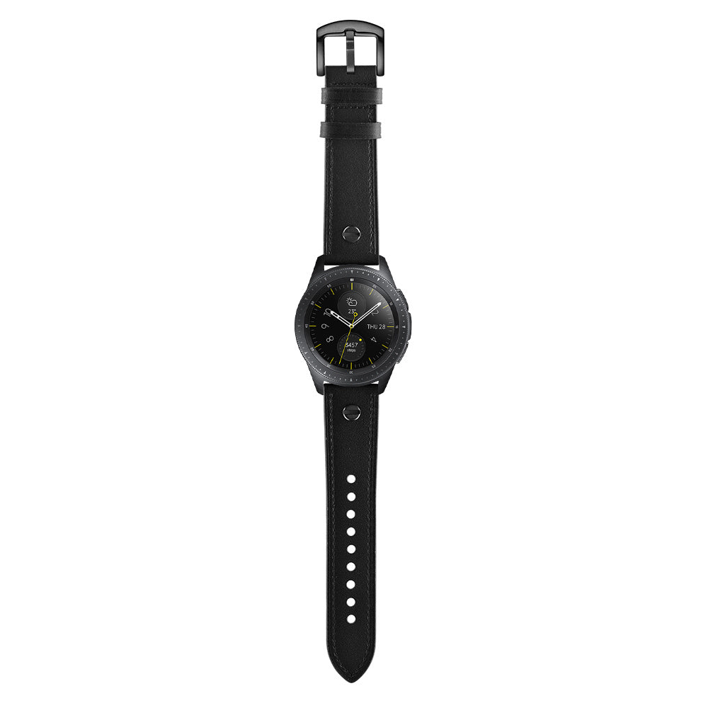 Amazfit GTS 4 (Mini) Leather Strap with Screw (Black)