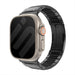 Bracelet acier hybride Apple Watch (noir)