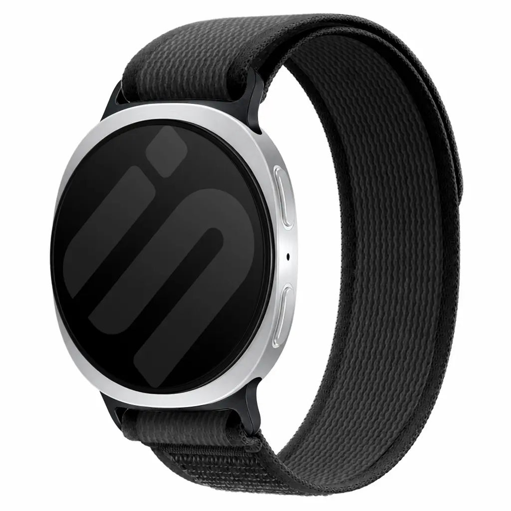 Correa nylon trail Samsung Galaxy Watch 8 Classic (negro)