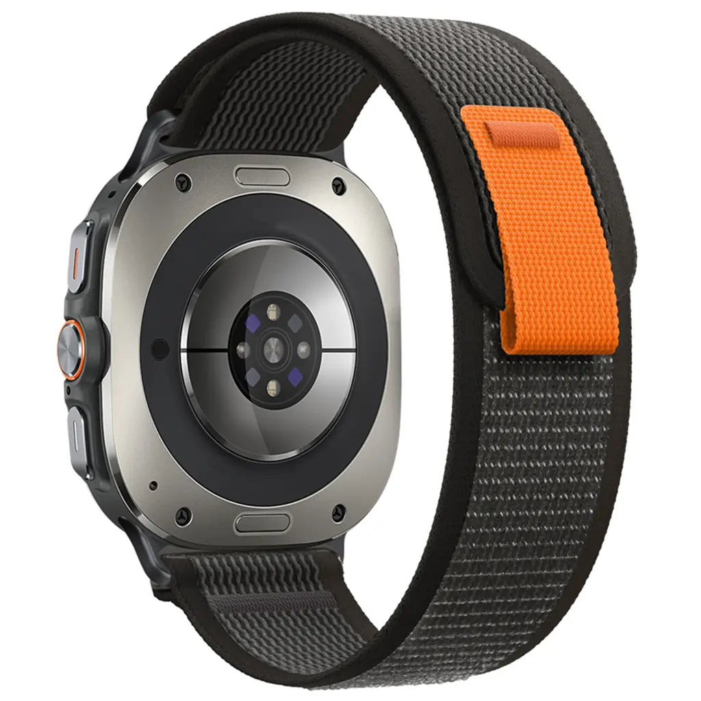 Samsung Galaxy Watch Ultra Trail Nylonarmband (Schwarz)