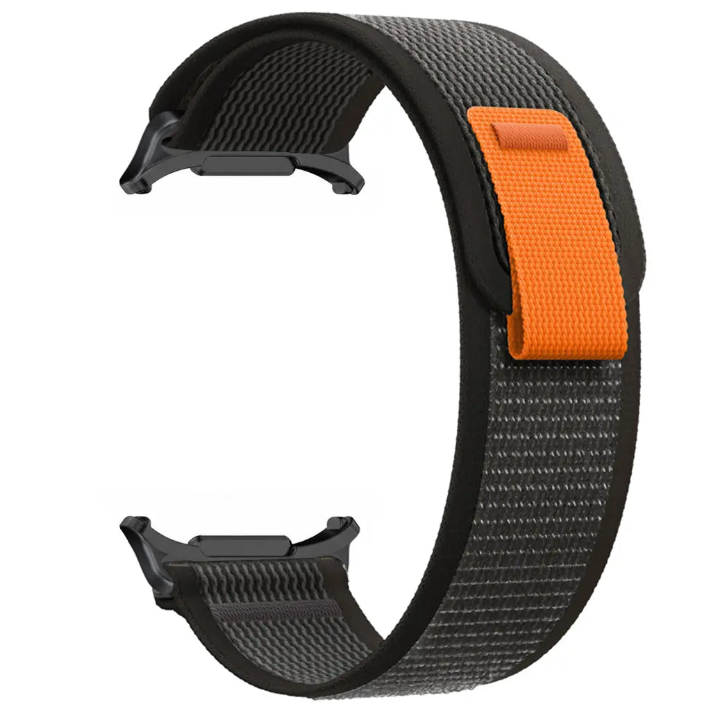Samsung Galaxy Watch Ultra 2 trail nylon band (zwart)