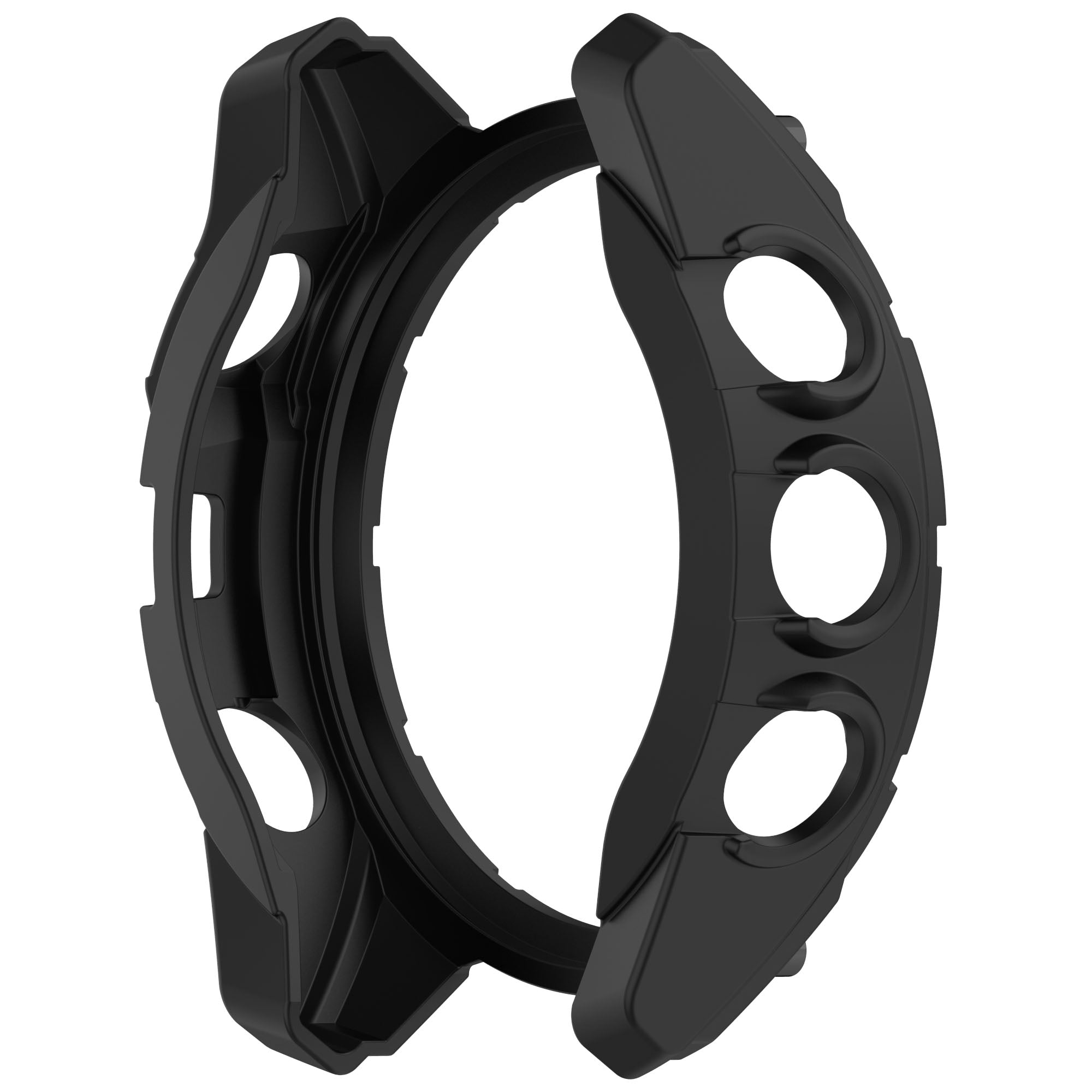 Garmin Quatix 8 - 47mm Robuste TPU-Hülle (Schwarz/Blau)