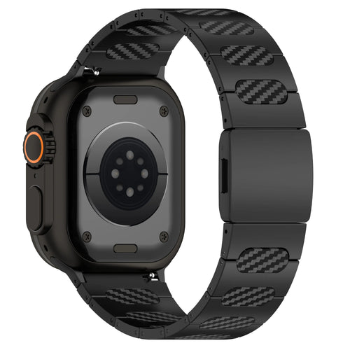 Refined Steel Hybrid Strap, black/carbon