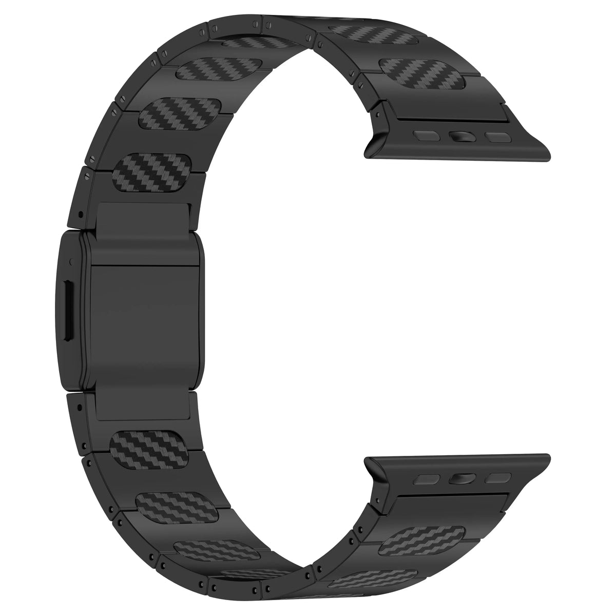 Refined Steel Hybrid Strap, black/carbon