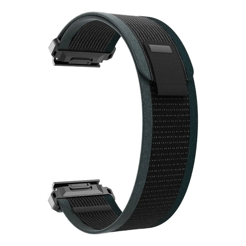 Correa trail loop premium Garmin Instinct 3 - 45mm (negro/verde)