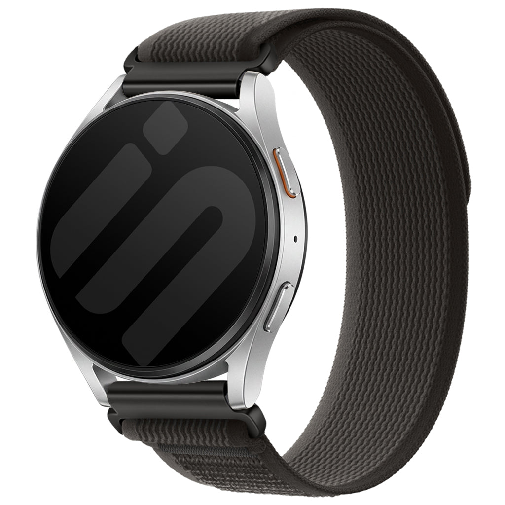Garmin Forerunner 255 Trail Nylonarmband (Schwarz/Grau)