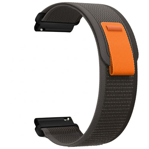 Garmin Vivoactive 4 Trail Nylonarmband (Schwarz/Grau)