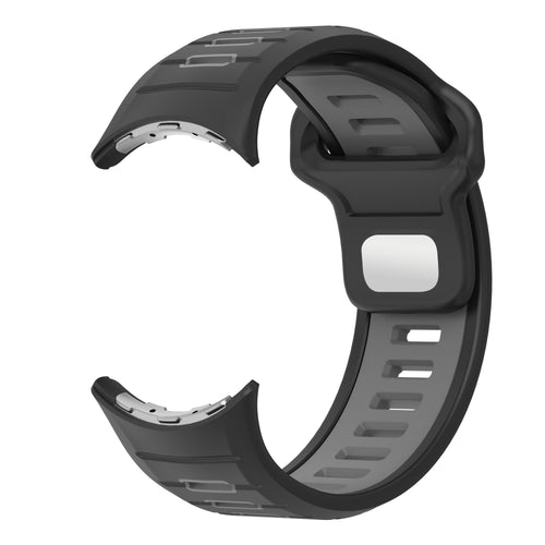Google Pixel Watch 3 - 45mm Duo Sportarmband (Schwarz/Grau)