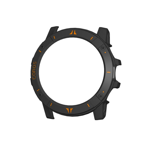Coros Vertix 2s Hartschale-Hülle (Schwarz-Orange)