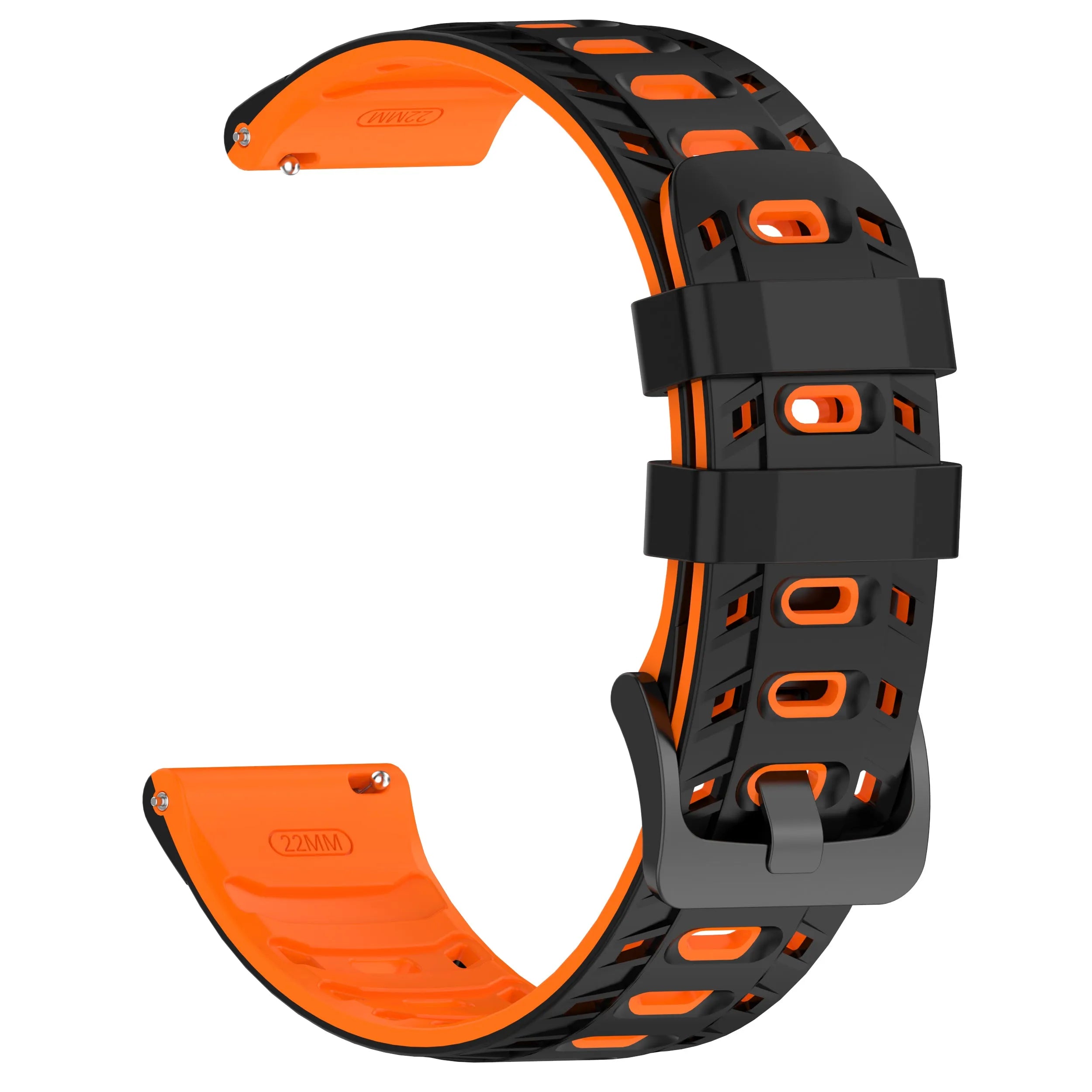 Oppo Watch X3 Mecha Sport Strap (Black/Orange)