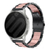 Garmin Forerunner 70 Stahlarmband (Schwarz/Rosa)