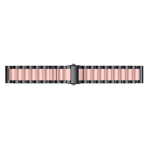 Garmin Forerunner 70 Stahlarmband (Schwarz/Rosa)