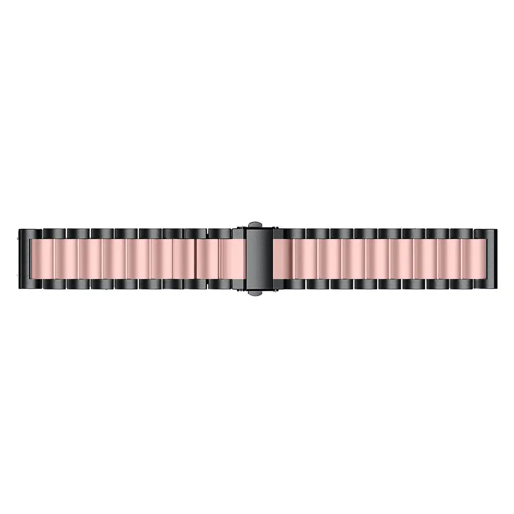 Garmin Forerunner 70 Stahlarmband (Schwarz/Rosa)