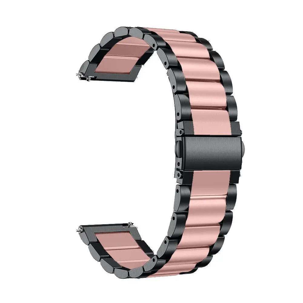Garmin Forerunner 70 Stahlarmband (Schwarz/Rosa)