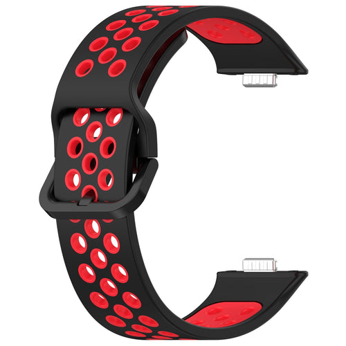 Huawei Watch Fit 4 Pro Sport Strap (Black/Red)