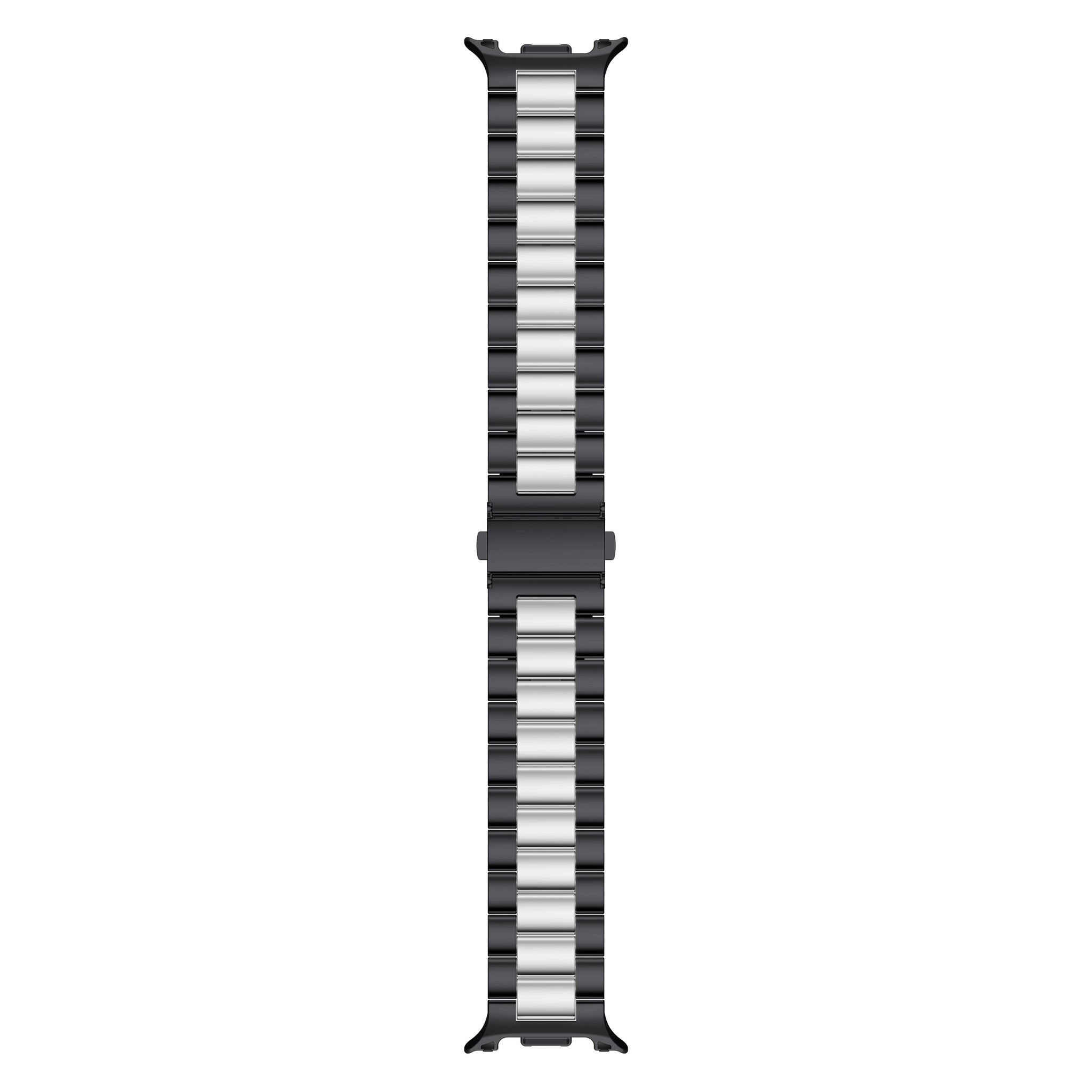 Samsung Galaxy Watch 8 Classic Steel Strap (Black/Silver)
