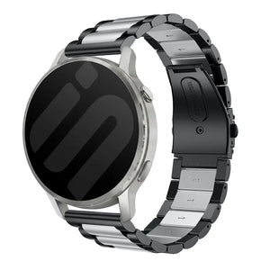 Garmin Forerunner 70 Stahlarmband (Schwarz/Silber)