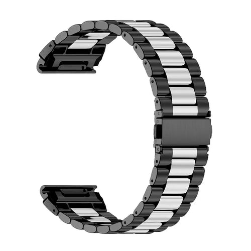 Garmin Quatix 8 - 51mm Premium Steel Strap (Black/Silver)