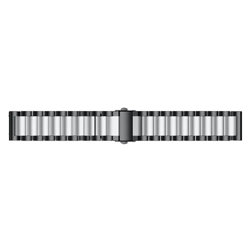 Garmin Forerunner 70 Stahlarmband (Schwarz/Silber)