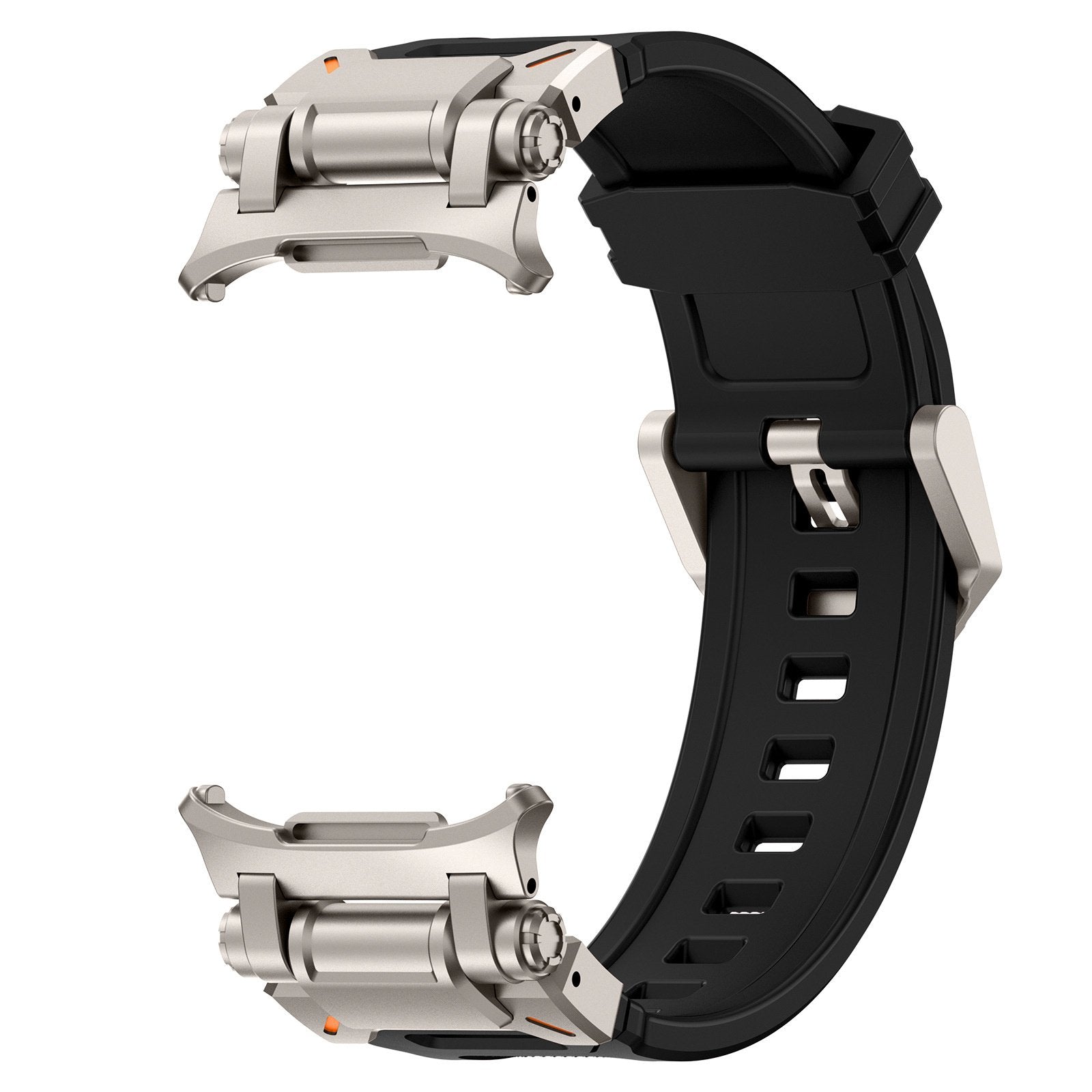 Samsung Galaxy Watch Ultra 'Explorer' TPU Strap (Black with Titanium)