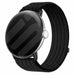 Google Pixel Watch 1/2 Ultradünnes Nylonband (Schwarz)