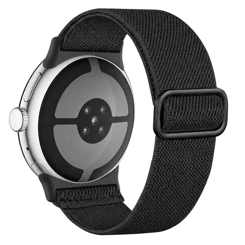 Google Pixel Watch 4 - 41mm Elastisches Armband (Schwarz)
