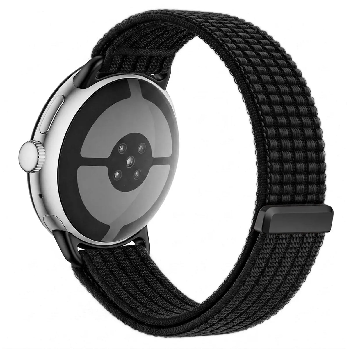 Google Pixel Watch 5 - 41mm Ultradünnes Nylonband (Schwarz)