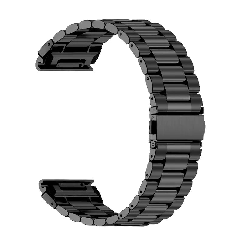 Bracelet acier premium Garmin Fenix 5s/6s (noir)