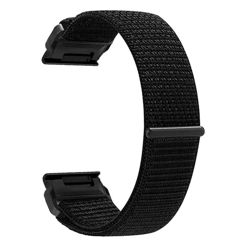 Garmin Forerunner 745 Premium Nylon Armband (Schwarz)