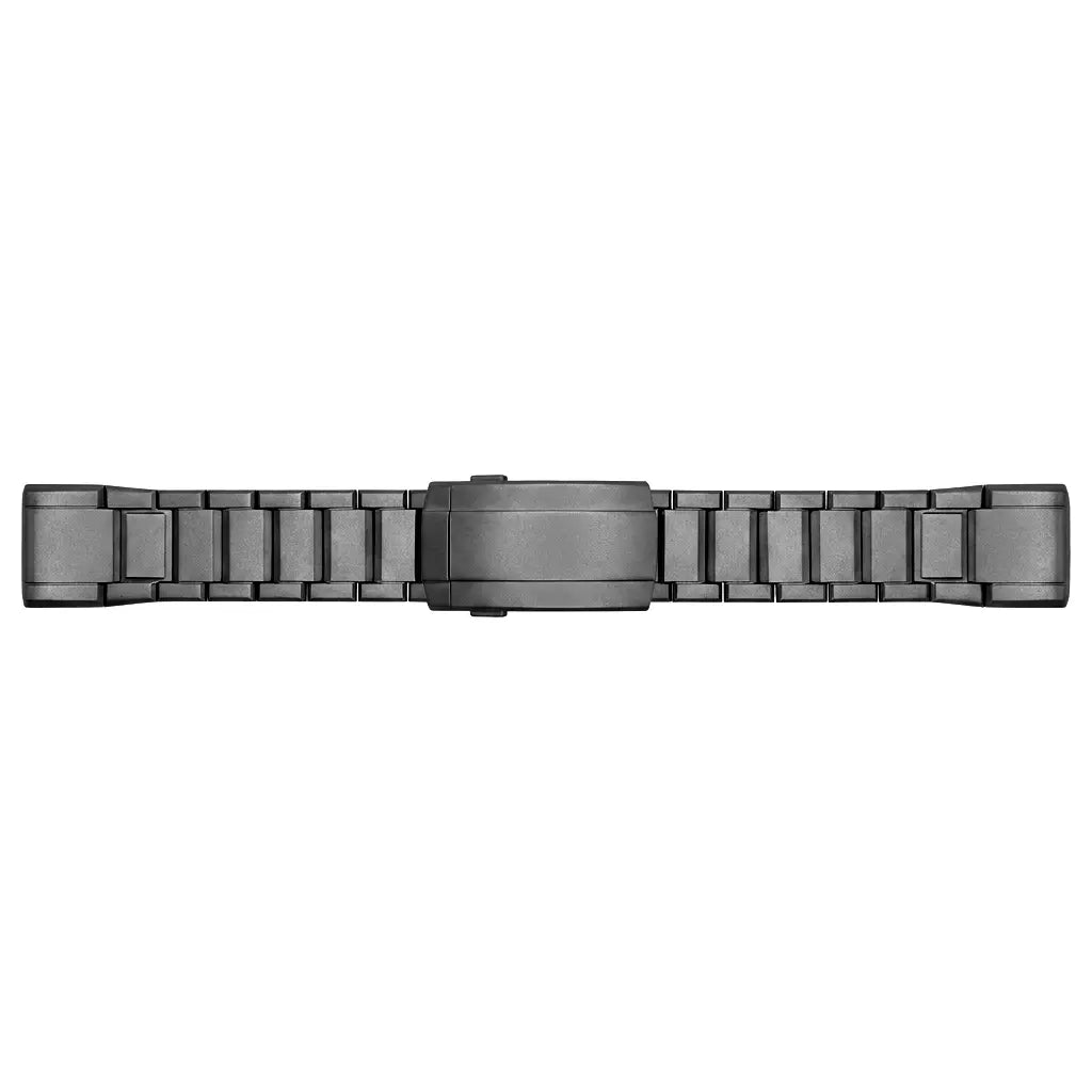 Garmin Fenix E Adjustable Titanium Strap (Black)