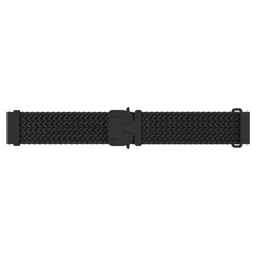 Garmin Forerunner 70 Geflochtenes Armband mit P-Schnalle (Schwarz)