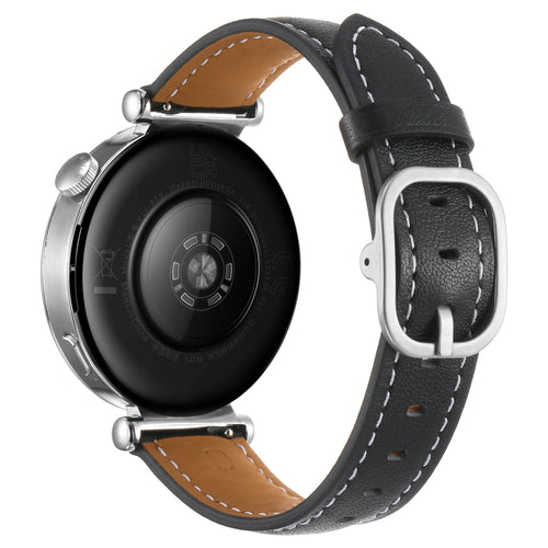 Correa cuero square Huawei Watch 5 - 42mm (negro)