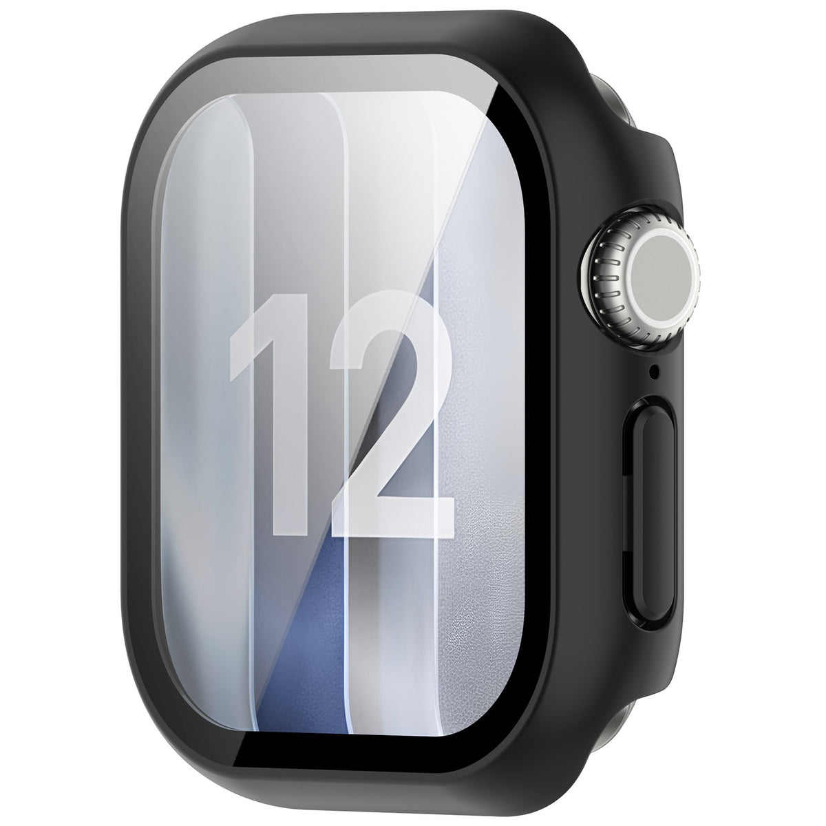 Funda rígida con cristal Apple Watch 12 - 42mm (negro)