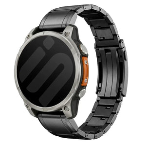 Garmin Fenix E Adjustable Titanium Strap (Black)