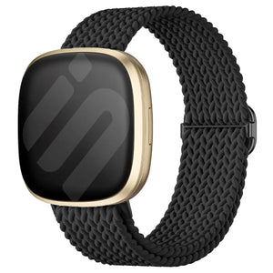 Nylon Adjustable Woven Strap, black
